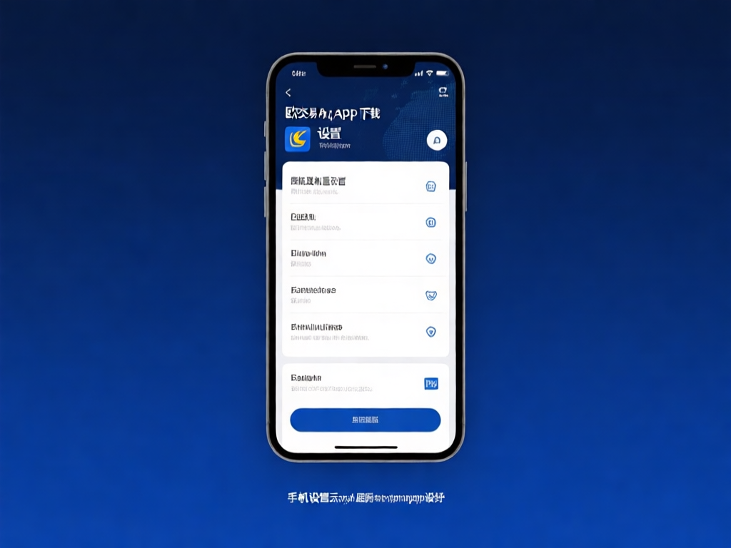 欧交易所手机App界面显示设置演示图